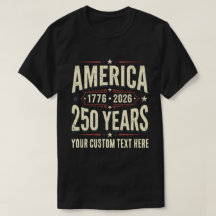 Custom Retro America 250 Years 1776 2026