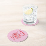 Custom Retro Bachelorette Party Decor Coasters<br><div class="desc">Custom Retro Bachelorette Party Decor Coasters</div>