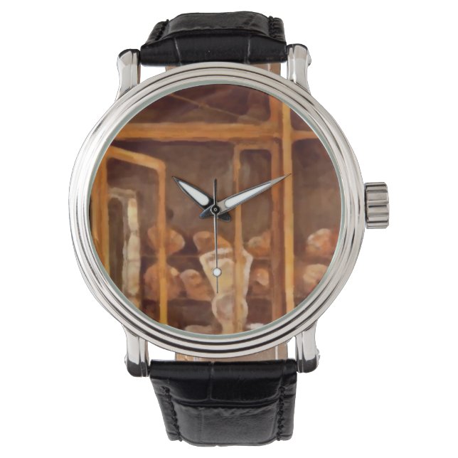 Custom retro BAKERY Watch (Front)