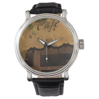 Custom retro COFFE Watch