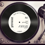 Custom Retro Faux Vinyl Record Music 30th Birthday Invitation<br><div class="desc">👉 Celebrate your birthday with this vintage themed faux vinyl record 30th birthday party invitation! This totally retro design will certainly put a smile on your face! - Simply click to personalise this design 🔥 My promises - This is unique - designed by me! - It is designed with you...</div>