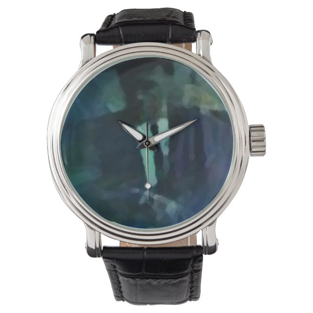 Custom retro portrait watch (Front)