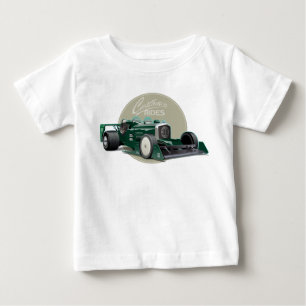 Custom retro race car concept baby T-Shirt