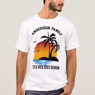 Custom Retro Reunion  T-Shirt