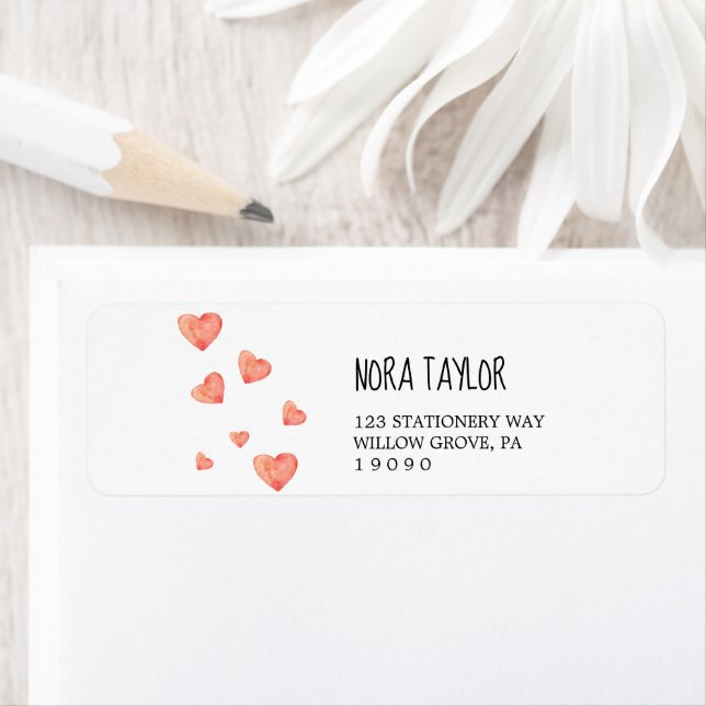 Custom Return Address Label Sticker (Insitu)