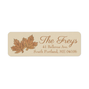 Custom Return Address Labels