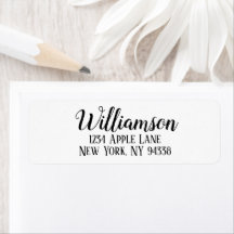 Custom Return Address Labels