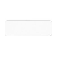 Custom Return Address Labels DIY Blank Template