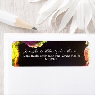 Custom return address labels postage shipping