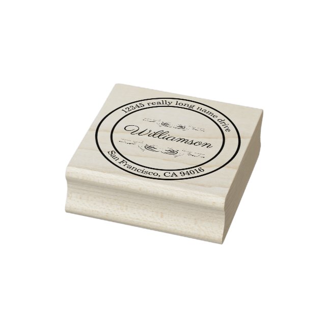 Custom return address stamp (Stamp)