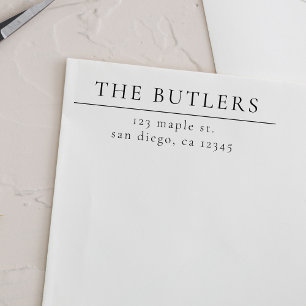 Custom Return Address Stamp