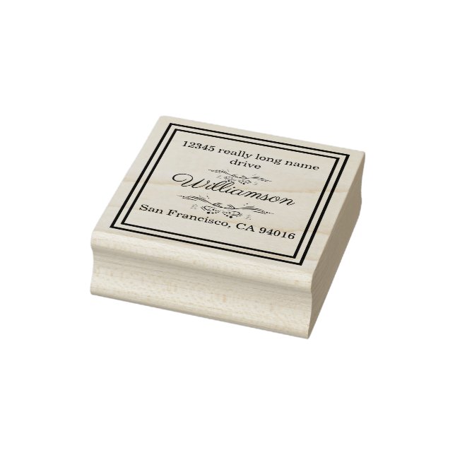Custom return address stamp (Stamp)