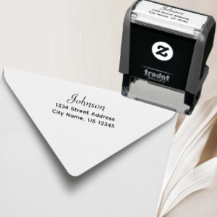 Custom Return Address Stamp Self Inking 