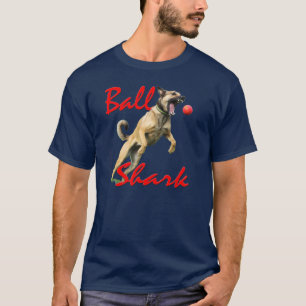 Custom Rev Malinois Ball Shark T-Shirt