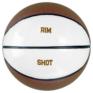 Custom Rim Shot Basketball