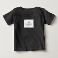 Custom Ring Bearer Name Cute Bowtie Black & White