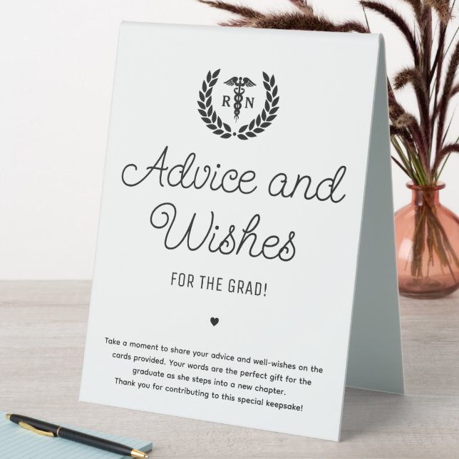 Custom RN Nursing School Graduation Elegant (In SItu (Table))