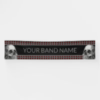 Custom Rock Band Skull Heavy Metal Music Festival