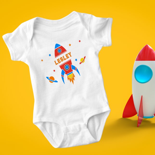 Custom Rocket Baby Bodysuit (Creator Uploaded)