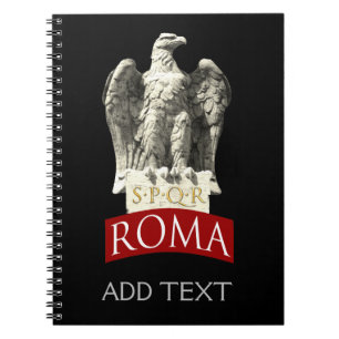 Custom Roman Eagle Notebook