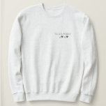 Custom Roman Numeral Date Anniversary Sweatshirt<br><div class="desc">Celebrate your special date in timeless style with this custom Roman numeral anniversary sweatshirt with two hearts. Whether it's your wedding, engagement, or another meaningful milestone, personalise the date in classic Roman numerals for a bold, elegant look. A perfect gift for couples, anniversaries, or just showing off a moment that...</div>