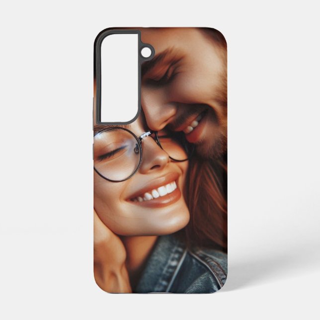 Custom Romantic Photo Samsung Galaxy Case (Back)