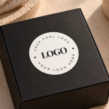 Custom Round Circle Business Logo Minimalist Plain