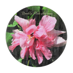 Custom Round Glass Cutting Board/Trivet 12" Board