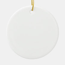 Custom Round Ornament