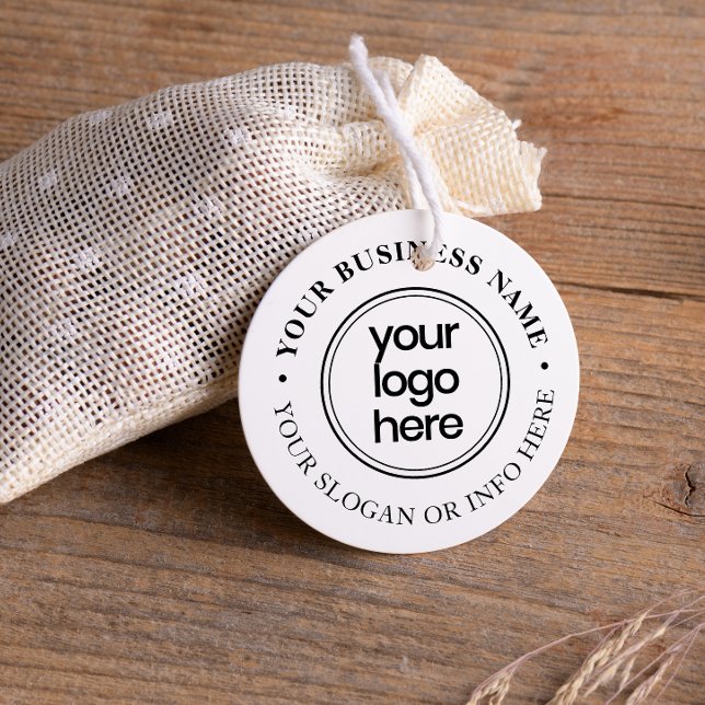 Custom Round Typography Business Name Logo Rubber Stamp (Rubber Stamp Mock-up)