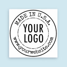 Custom Rubber Stamp Made In Country of Origin