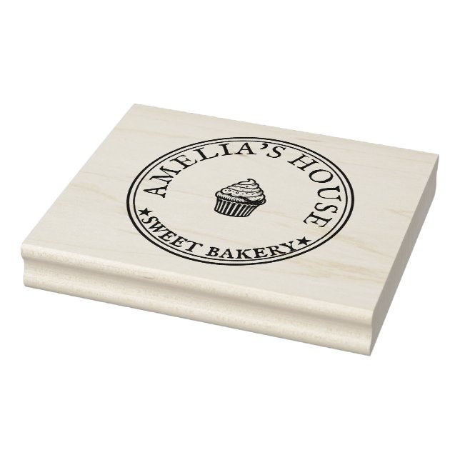 custom rubber stamp, personalised wood stamp, home stamp (Stamp)
