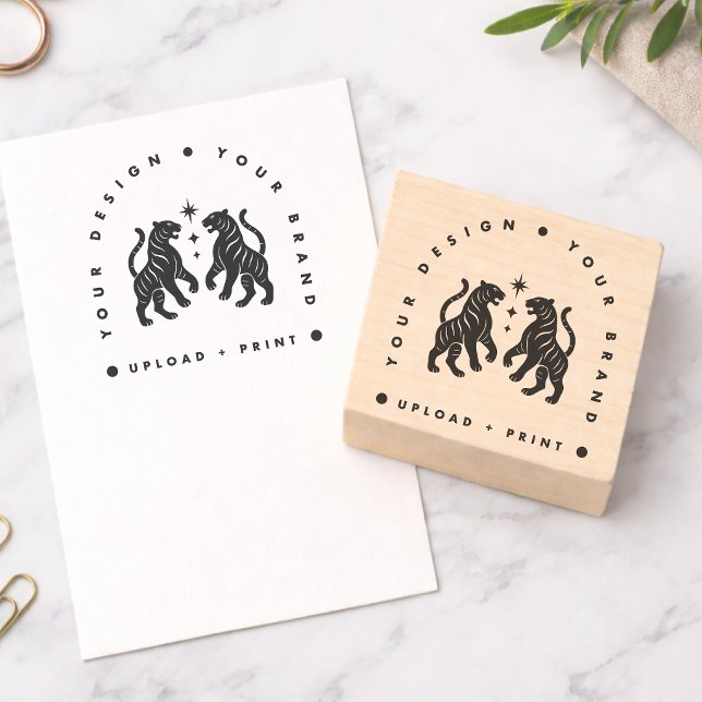Custom Rubber Stamp | Your Design Upload Stamps (Versatile rubber stamp for business mailing, branding, events, special occasion events & more!)