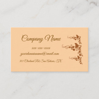 Custom Rustic Farmhouse Simple Business Card