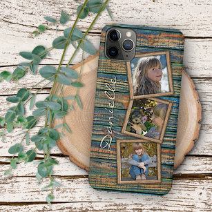 Custom Rustic Vintage Farmhouse Woodgrain Pattern Case-Mate iPhone Case
