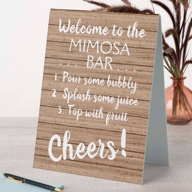 Custom Rustic Wooden Planks Mimosa Bar (In SItu (Table))