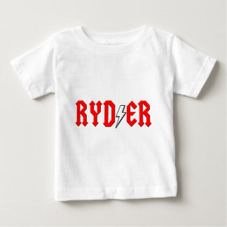 custom RYDER rock and roll shirt