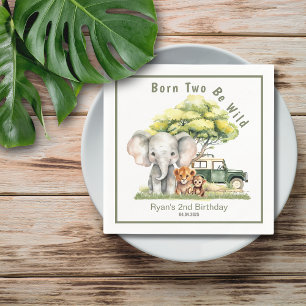 Custom Safari Party Tableware Napkin