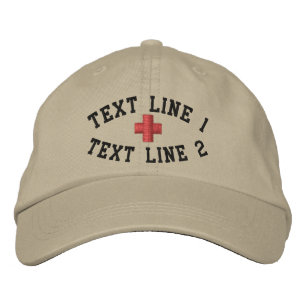 Custom Safety Hat with 2 Lines of Text