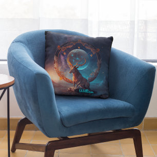 Custom Sagittarius Zodiac Fantasy Sun Sign Cushion