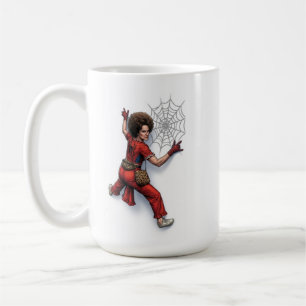 Custom Sally O'Malley Spider-Man Superhero Fan Des Coffee Mug