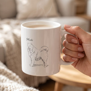 Custom Samoyed Dog Breed Coffee Mug