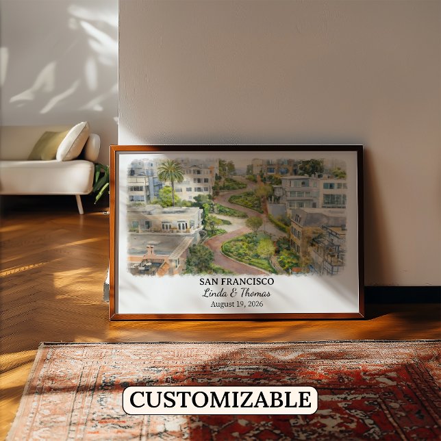 Custom San Francisco Wall Art, California Poster (Creator Uploaded)