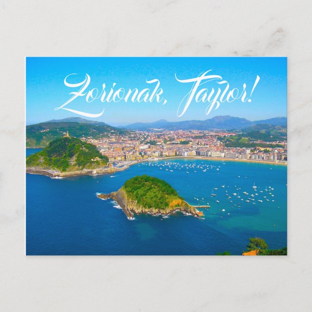 Custom, San Sebastian, Donostia, Euskadi, Spain: Postcard (Front)