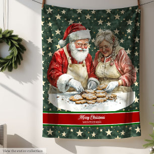 Custom Santa Claus Blanket Holiday Season