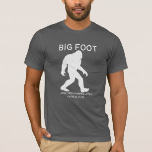Custom Sasquatch Humour & Laughs, Funny  Bigfoot T-Shirt