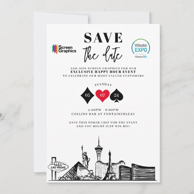 CUSTOM SAVE THE DATE INVITATION (Front)