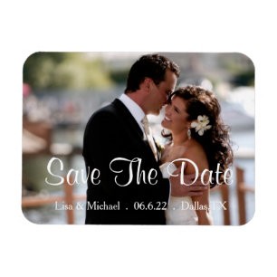 Custom Save The Date Magnet