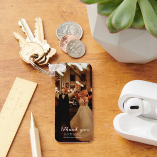 Custom Save The Date   Personalised Photo Key Ring