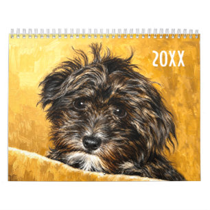 Custom Schnoodle Calendar